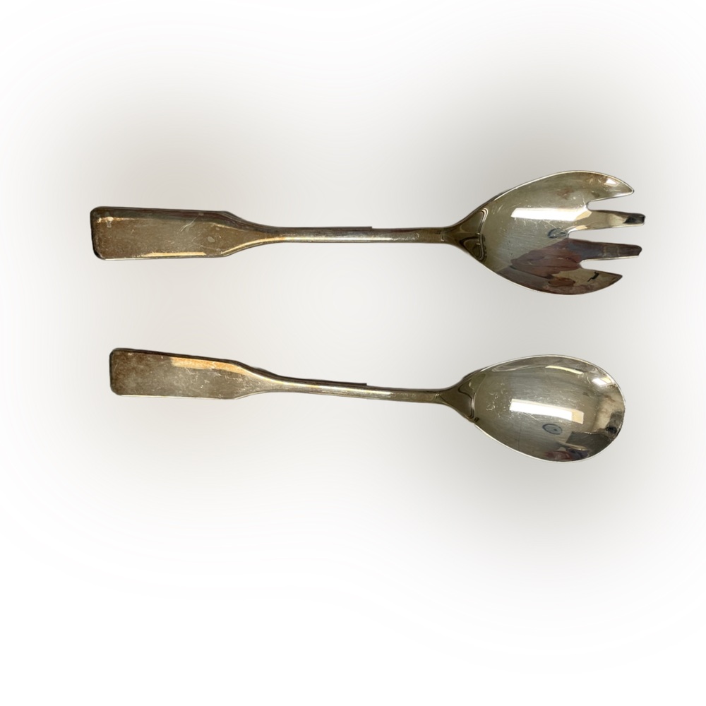 Vintage MK Cutlery, Flatware Salad Servers.